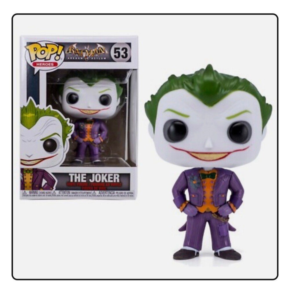 Funko Pop! Heroes BFunko Pop! Heroes Batman Arkham Asylum The Joker Vinyl Figure